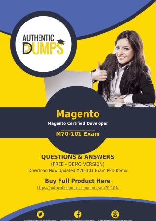 M70-101 Dumps PDF - Ready to Pass for Magento M70-101 Exam