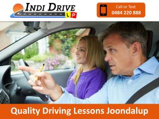 Quality Driving Lessons Joondalup