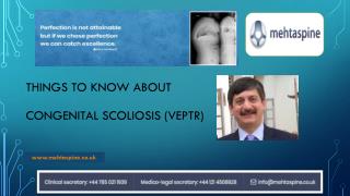 Congenital Scoliosis Spine Causes and Symptoms | Dr Jwalant Mehta | Mehta Spine UK