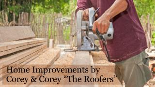 Home Improvements - Roofing - Siding - Washroom Repairing