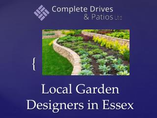Local Garden Designers in Essex