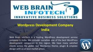 Wordpress Development Company India