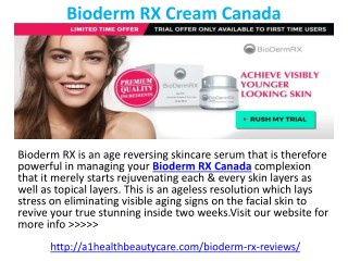 Bioderm RX Cream Really Works