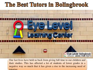 The Best Tutors in Bolingbrook