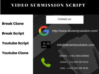 Youtube Clone | Youtube Script - Break Clone