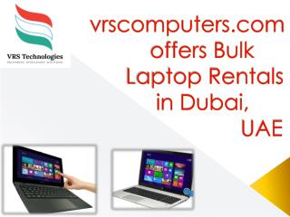 vrscomputers.com offers bulk laptop rentals in dubai uae