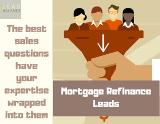 Mortgage Refinance Leads For Better Business Opportunity