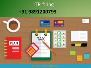 What is ITR how to ITR filing 09891200793?