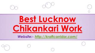 Best Lucknow Chikankari Work