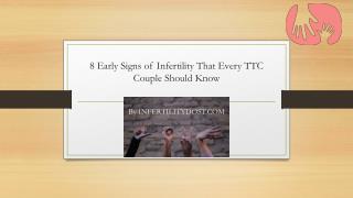 8 Early Signs of Infertility That Every TTC Couple Should Know