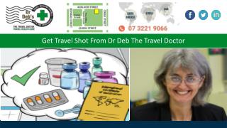 Get Travel Shot From Dr Deb The Travel Doctor