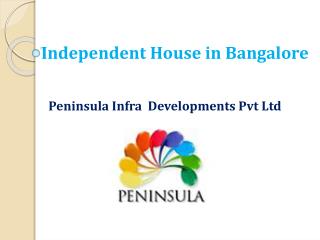 Independent House in Bangalore