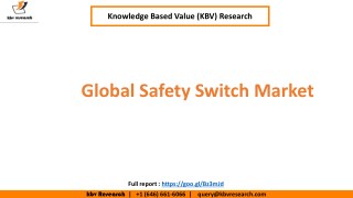 Safety Switch Market to reach a market size of $1.7 billion by 2023