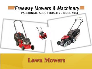 Need Mowers Hoppers Crossing- Freeway Mowers