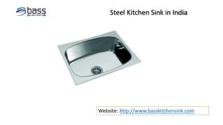 Largest Manufacturing Company Steel Kitchen Sink in India.