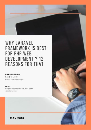 Why Laravel Framework is Best for PHP Web Development ? 12 Reasons