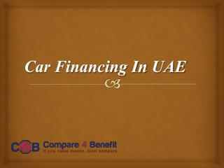 Car Financing in UAE