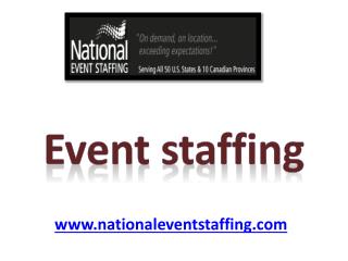 Event staffing â€“ hereâ€™s how you need to go about it!