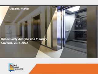 Claddings Market Expected to Reach $262,381 Million, Globally, by 2022
