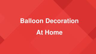 Order Online Birthday Balloons in Hyderabad