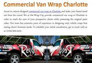 Commercial Van Wrap Charlotte