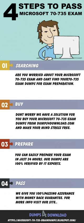 May Microsoft 70-735 Exam Update Demo - Dumps Dumps4download.com