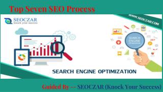 Top Seven SEO (Search Engine Optimization) Process