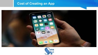 Cost of creating an app