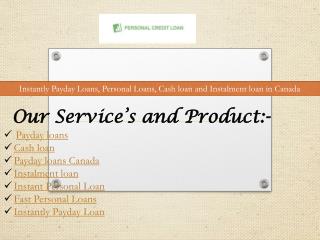 Get Information About Payday loans Canada
