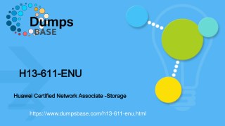 HCNA-Storage V4.0 exam H13-611-ENU upgrade on May 15,2018