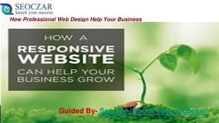 How Professional Web Design Help Your Business