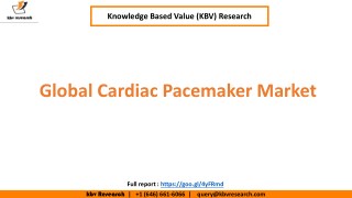 Cardiac Pacemaker Market to reach a market size of $4.8 billion by 2023