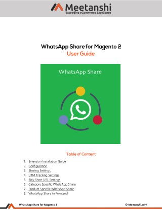 Magento 2 WhatsApp Share