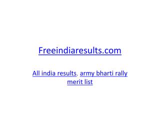 Freeindiaresults.com