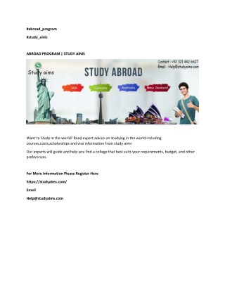 ABROAD PROGRAM