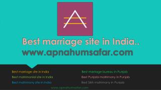 best marriage sites in india | Punjabi Wedding