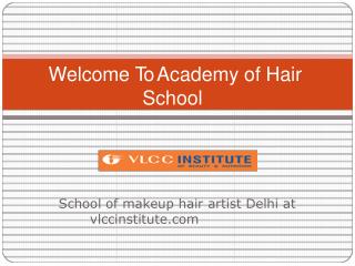 School of makeup artist Delhi at vlccinstitute.com