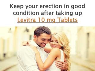 Buy Levitra 10 mg Online Generic Vardenafil Tablets at Cheap Price