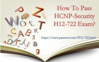 H12-722 HCNP-Security dumps