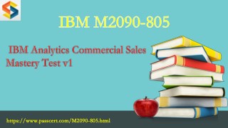 IBM Sales Mastery M2090-805 real questions