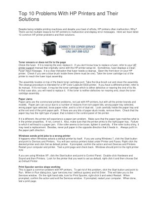 Copier Printers - 3 Tips To Have High Quality Documents