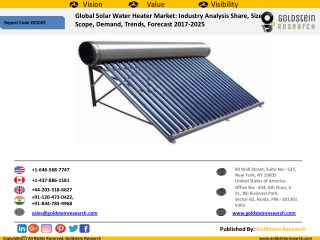 Solar Water Heater Industry