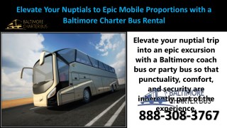 Baltimore charter bus rental