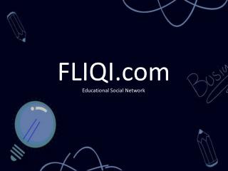 FliQi - Educational Social Network (Free Online Mock Tests)