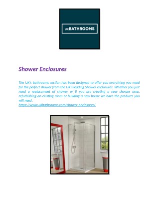 Shower Enclosures