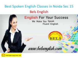 Spoken English Classes in Noida Sec 15