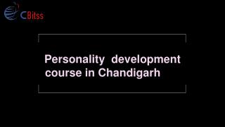 Personality development course in Chandigarh