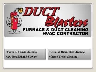 Furnace and Duct Cleaning HVAC Contractor in Calgary