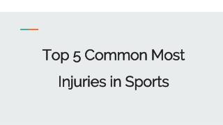 Sports Medicine Specialist in Hyderabad