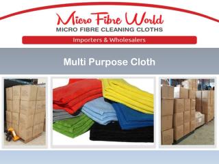 Multipurpose Microfibre Cleaning Cloths Wholesale